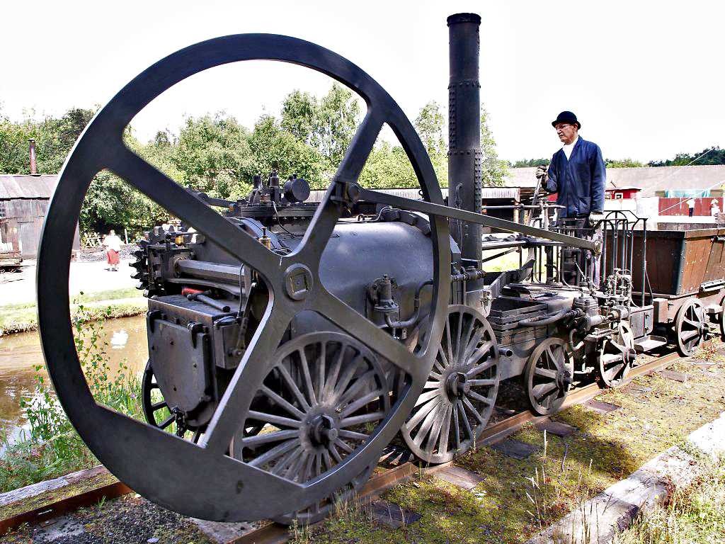 لوکوموتیو مدل Trevithick